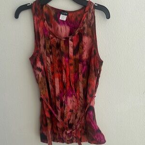 Pre-Loved J.Crew Colorful Sleeveless Top